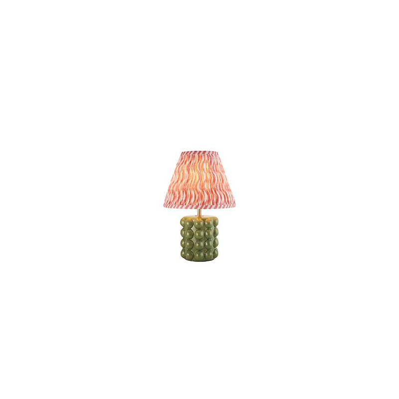 Bobble Table Lamp, Coral Pink