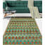 Tapis vert Khyli Aethelwi