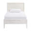 Ensemble de chambre à coucher 5 pièces Windsor avec lit simple à lattes, commode 5 tiroirs et commode 6 tiroirs Windsor-87384431-87384432
