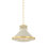 Highclere Pendant in Aged Brass by Mark D. Sikes