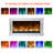 Shellenbarger Symple Stuff 5.39 " W Silver Electric Fireplace with BTU 5300