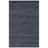Himalaya Hand Tufted Wool/Cotton & Other Fiber Solid Color Rug in Gray/Black-84315750