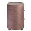 Élégante armoire de chevet rembourrée rose avec un tiroir pratique et un look sophistiqué