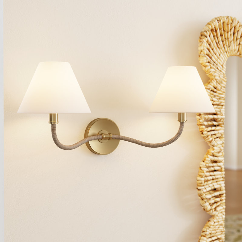 Glinda Steel Armed Sconce