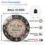 Horloge murale 12 po