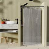 Waterpoof  6G PEVA Shower Curtain