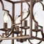 4 - Light Dimmable Square / Rectangle Chandelier