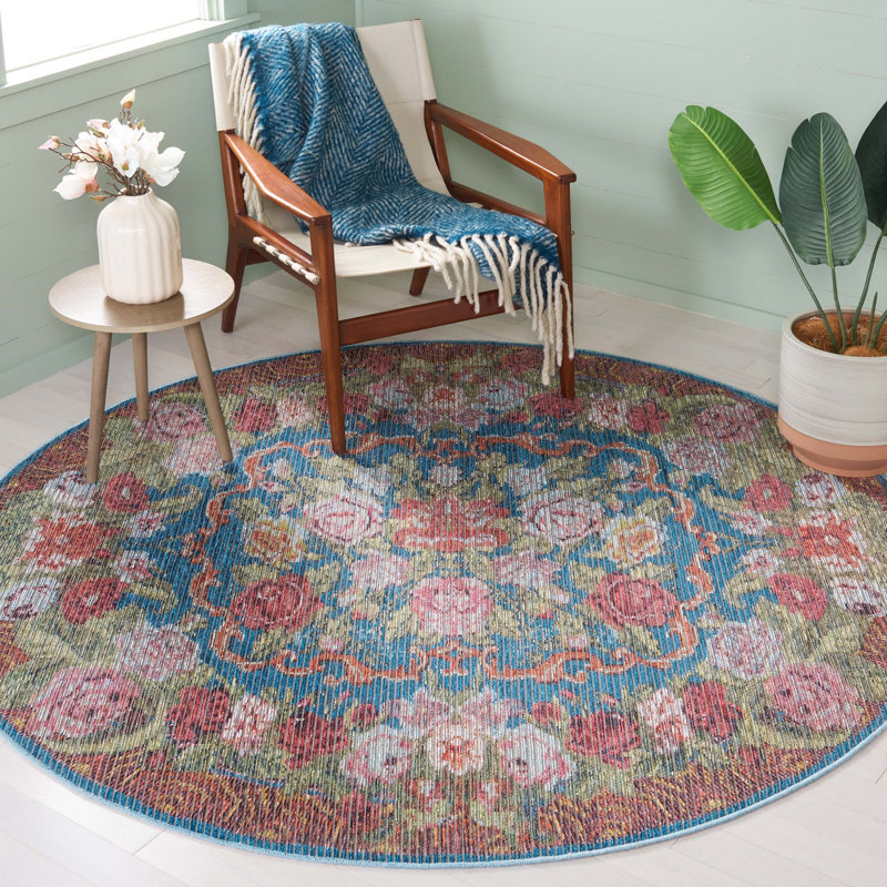 Tapis oriental performance Besarabian, Rond 6 pi 7 po