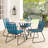 Travers Indoor/Outdoor Stackable Wicker Dining Side Chair-1872442543