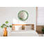 Huldar Glass Flat Wall Mirror