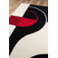 Tapis noir / rouge en laine touffeté à la main Cobos-19235217