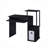 Desk,Rectangular Computer Desk With Keyboard Tray, Shelf Compartment-645834162-645834174