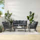 Tommas 4 - Person Patio Conversation Sets with Cushions