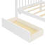 Lit pour enfant avec tiroirs et structure en pin massif Hunter House-118380366-118380368
