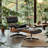 Swivel Accent Chair With Ottoman Lounge Chair-2022710063-2040031681