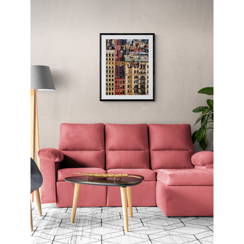 Mercer Street Construction Print by Marilyn Henrion, Wrapped Canvas, 32" H x 24" W