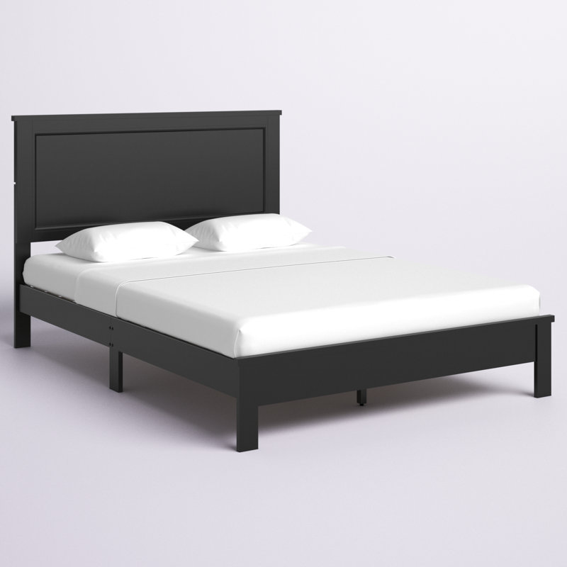 Algene Platform Bed, Black, Full