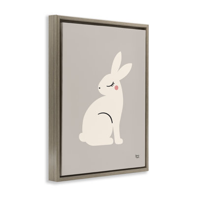  "Minimal Rabbit", art mural encadré par Jessica Beck