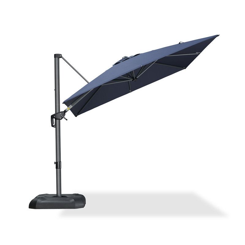 243cm Cantilever Parasol, Navy Blue