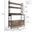 Aakiyah 39.3'' Steel Baker's Rack with Microwave Compatibility