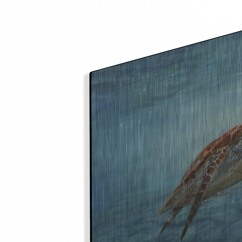 «Sea Turtle2» par David Stribble, Luxe Art