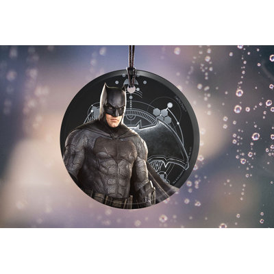 Justice League Movie Batman Hanging Glass Print