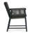 Set of 2 Bianca Grey Outdoor Dining Chair with Hand-Woven Synthetic Rattan Arms-196023611-196023615
