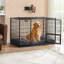 Caisse pour chien robuste avec plateau amovible-102187046