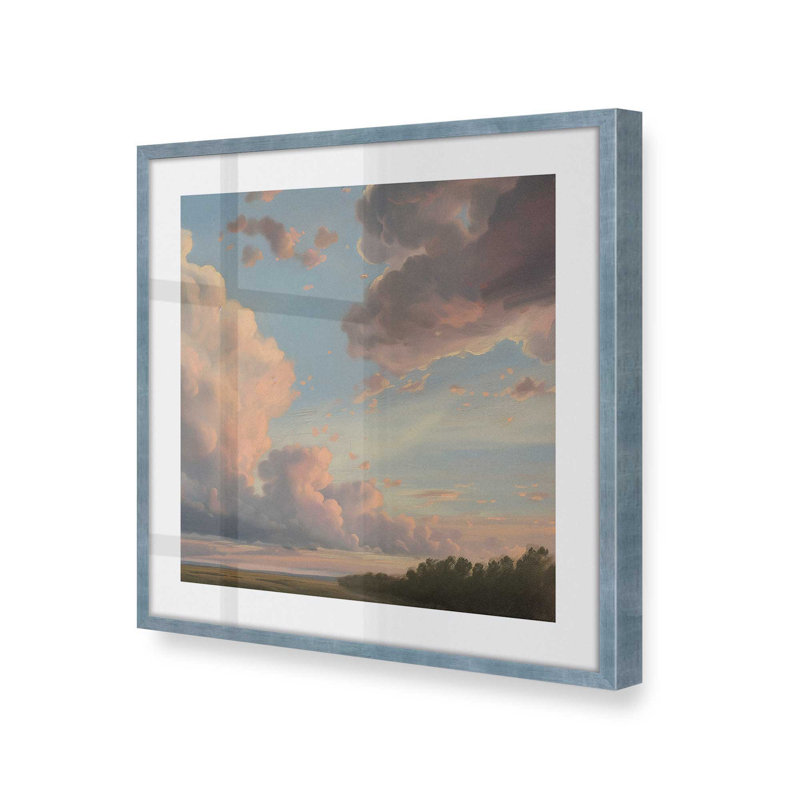 Brilliant Skies II, reproduction, Cadre électrique ciel électrique, H 13,5 po x l 13,5 po