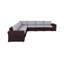 Ensemble de conversation pour 6 personnes avec coussins Biles Wicker-1520002999