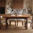 Middle aged dining table and chair combination-103108978