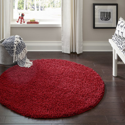 Tapis rouge cerise Renesha