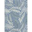 Tapis moderne bleu 5 pi 3 po x 7 pi 5 po Lakesha-677807289