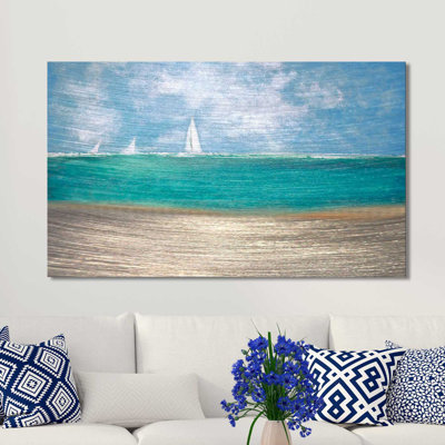 « catching the wind », reproduction de peinture à l’acrylique sur toile