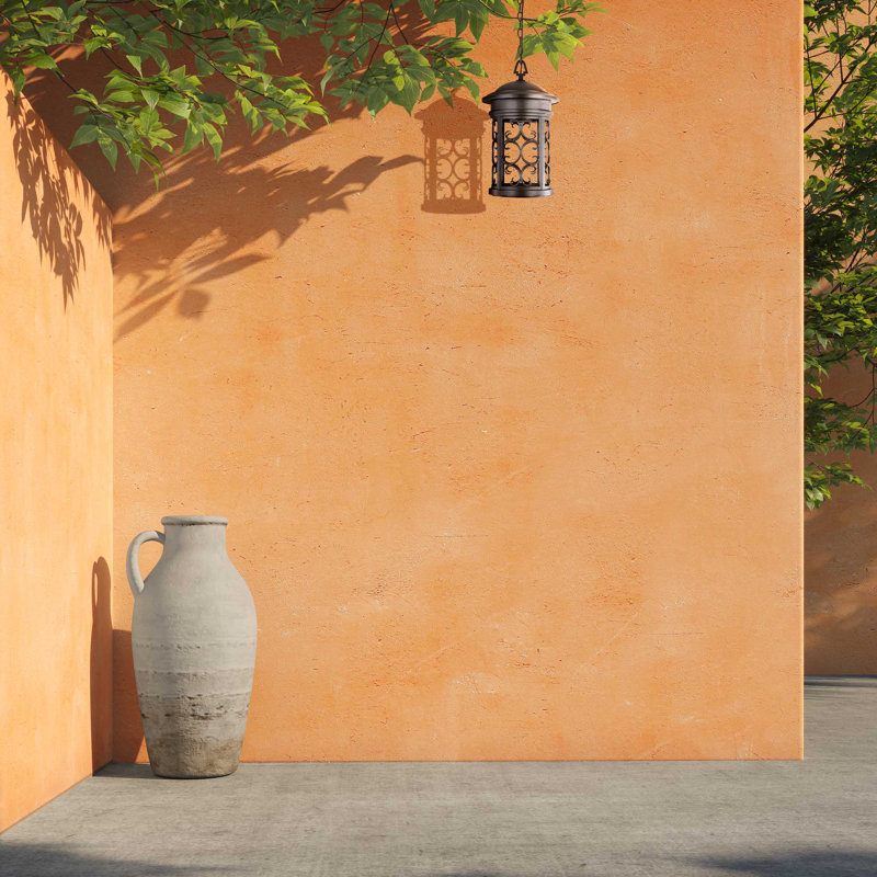 Vickey Outdoor Hanging Lantern, Oil Rubbed Bronze