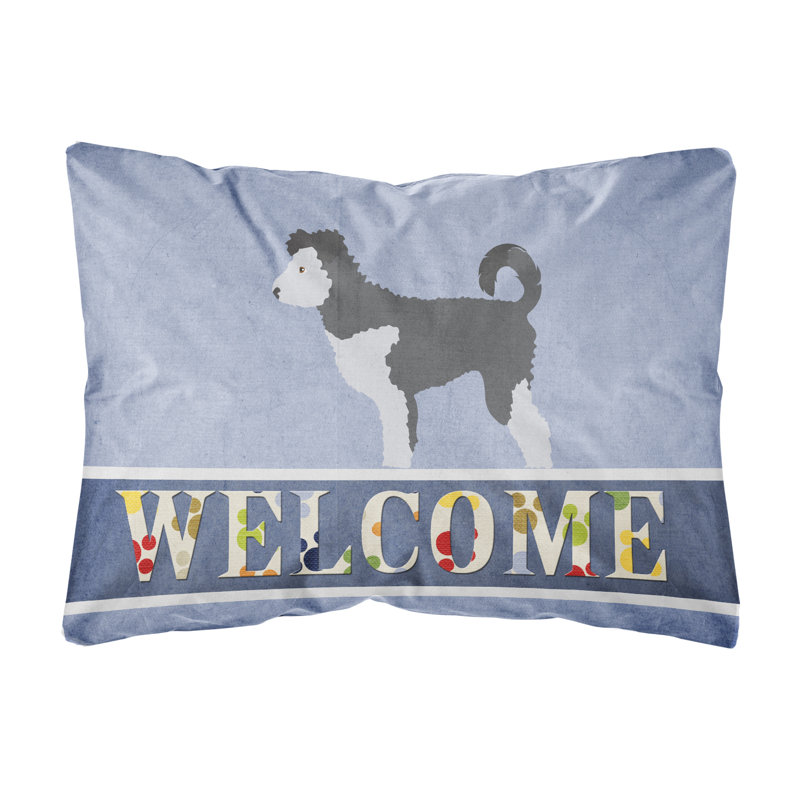  Coussin décoratif intérieur / extérieur Pumi Welcome