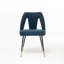 Chaise rembourrée contemporaine en velours-620781664