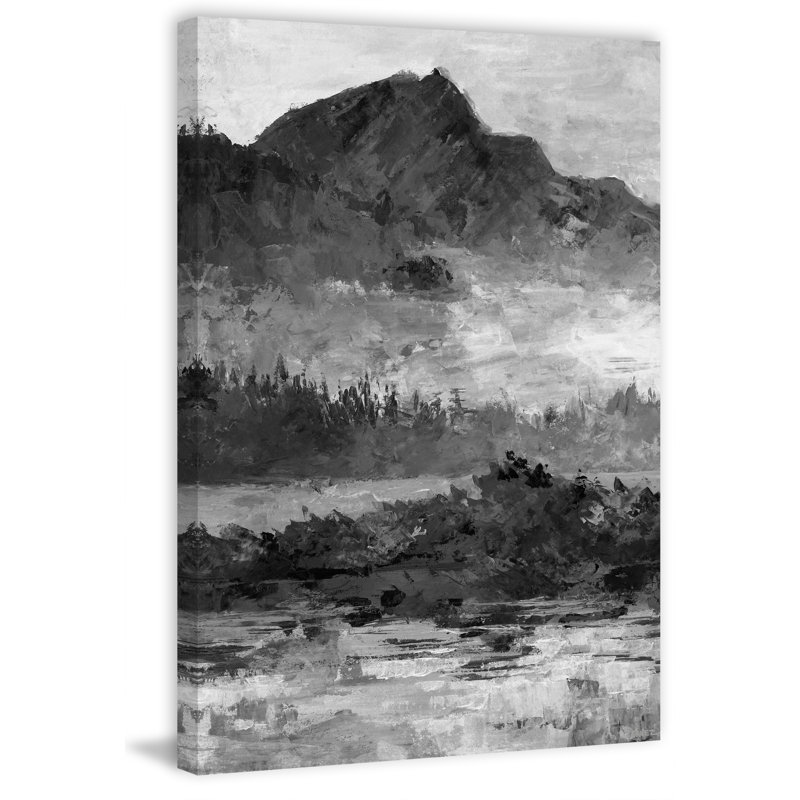 Parvez Taj - Wrapped Canvas Painting, 30cm H x 20cm W