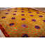 1920s Orange Branches Sprays Modern Floral Antique Chinese Knotted Art Deco Rug 9'0" x 13'0"