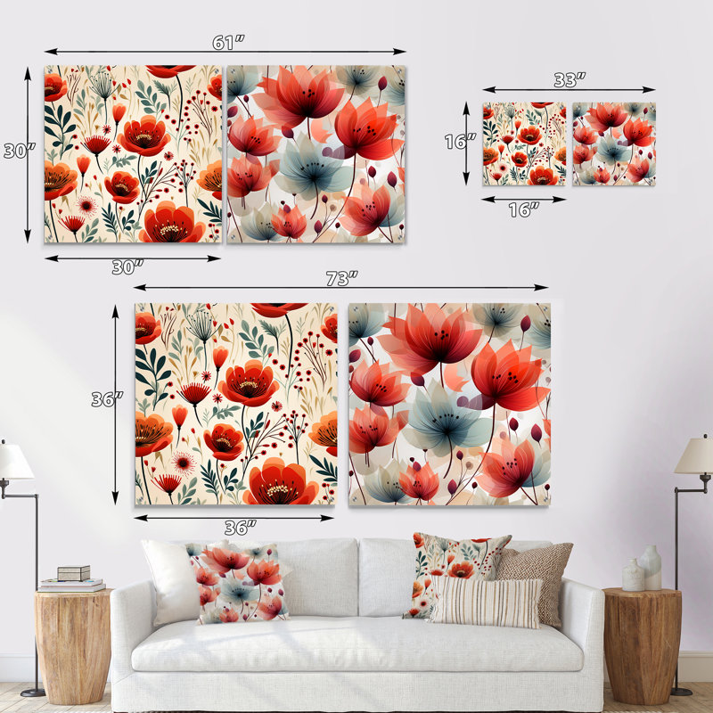 Jessy - Ensemble de 2 verres muraux en acrylique, H 16 po x l 33 po