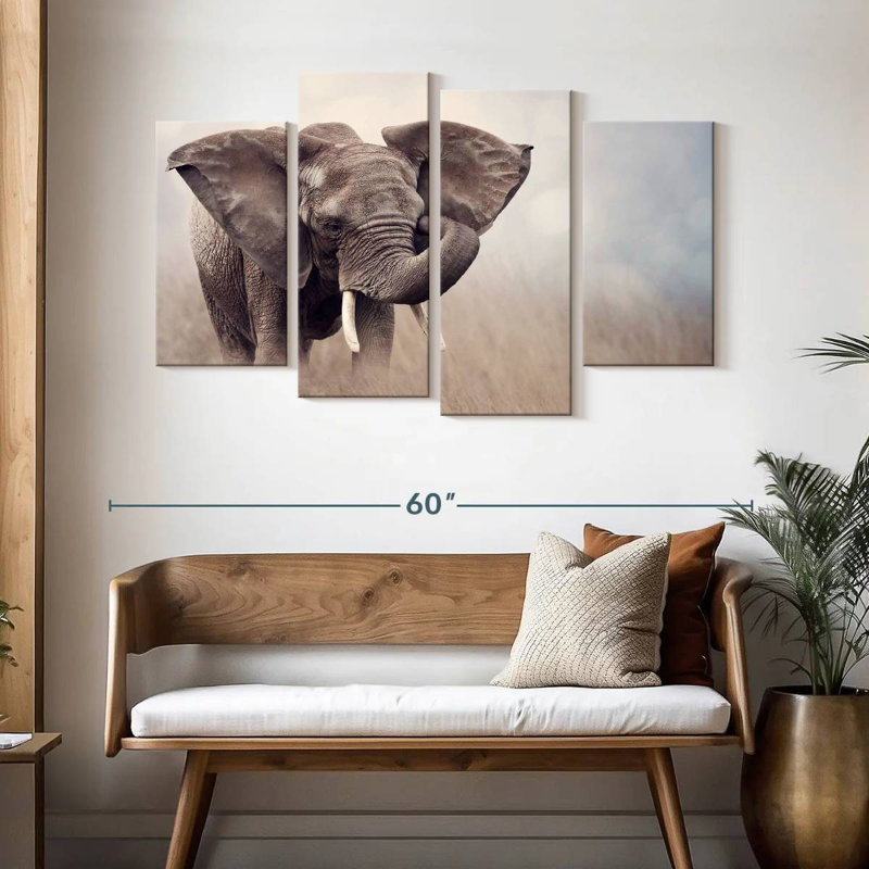 Young Savanna Elephant