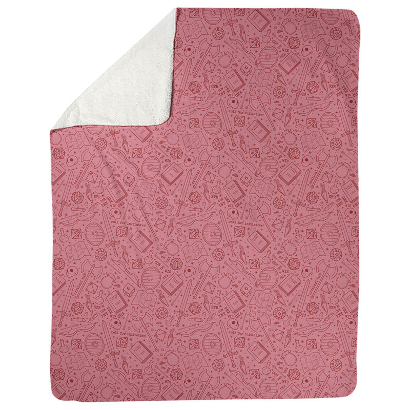 Couverture Katelyn Elizabeth RPG, l 52,5 po x L 62,5 po, Rouge
