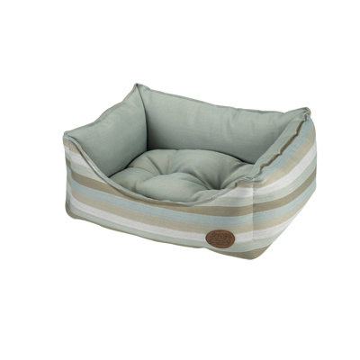 Striped Polyester Pet Bed