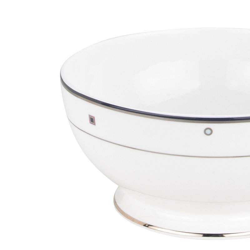 Shadow Bone China Salad Bowl