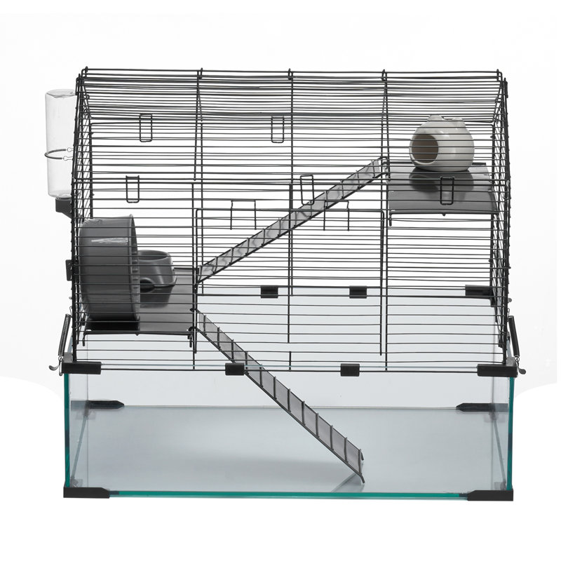 Maison pour petits animaux, H 10,24 po x l 26,38 po x P 18,11 po