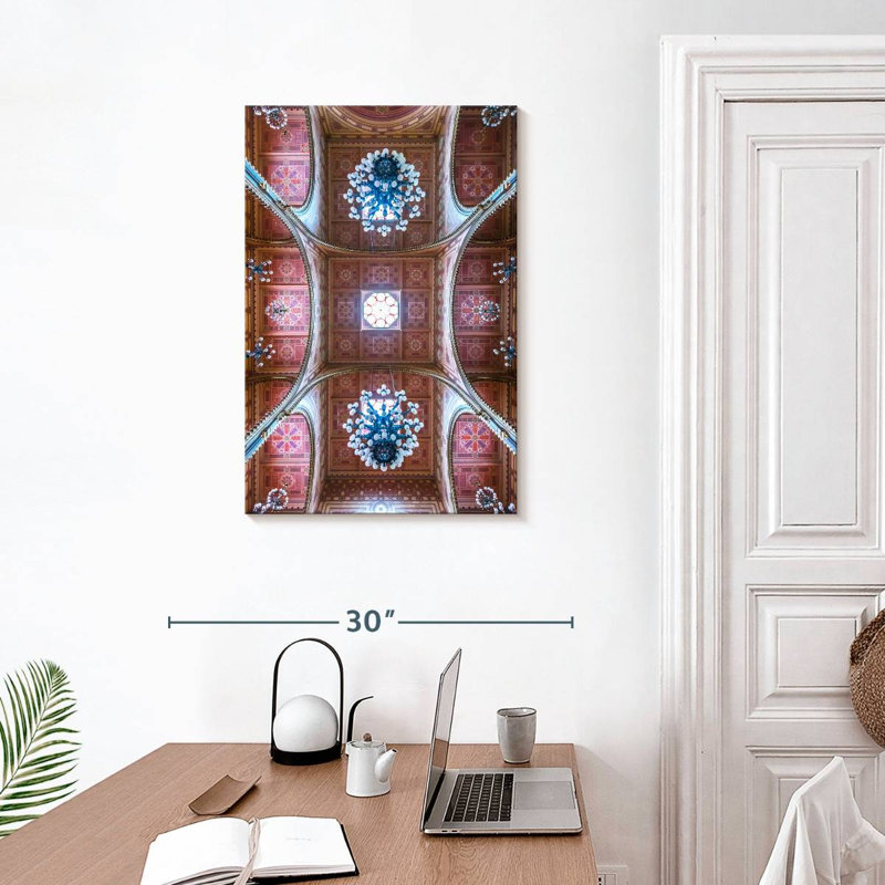 Aime Dohany Street Synagogue, 30" H x 20" W