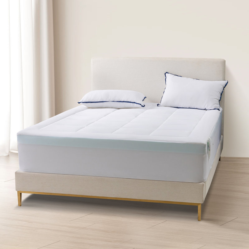 Housse de protection matelassée pour matelas imperméable, Très grand californien