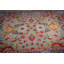 Hand-Knotted Light Green Wool Traditional Floral Oushak Area Rug