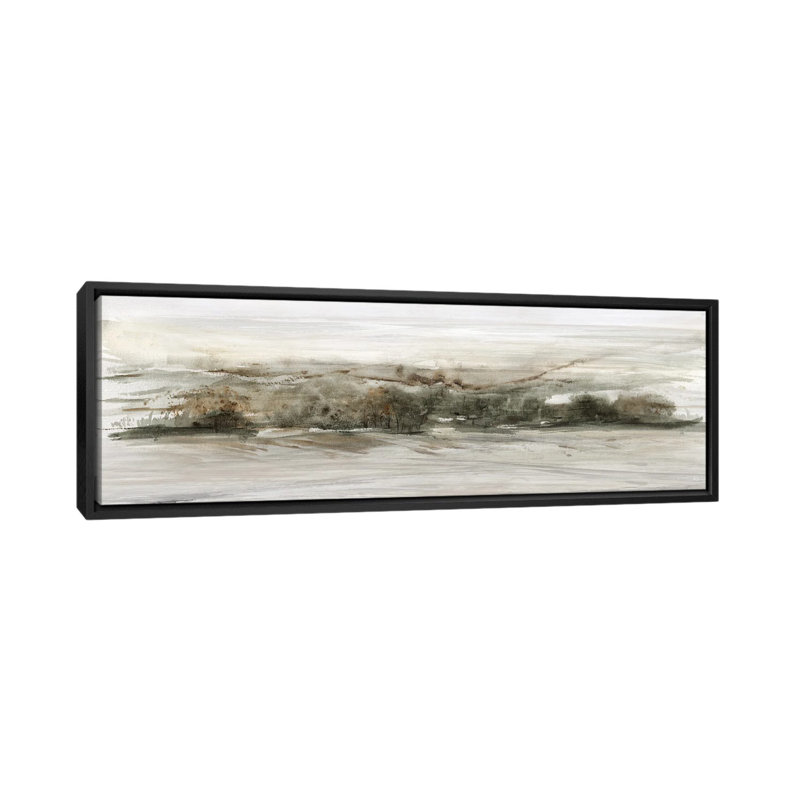 Beech Mountain Rise - reproduction d'art murale encadrée, H 12 po x l 36 po, Noir, Reproduction encadrée sans passe-partout