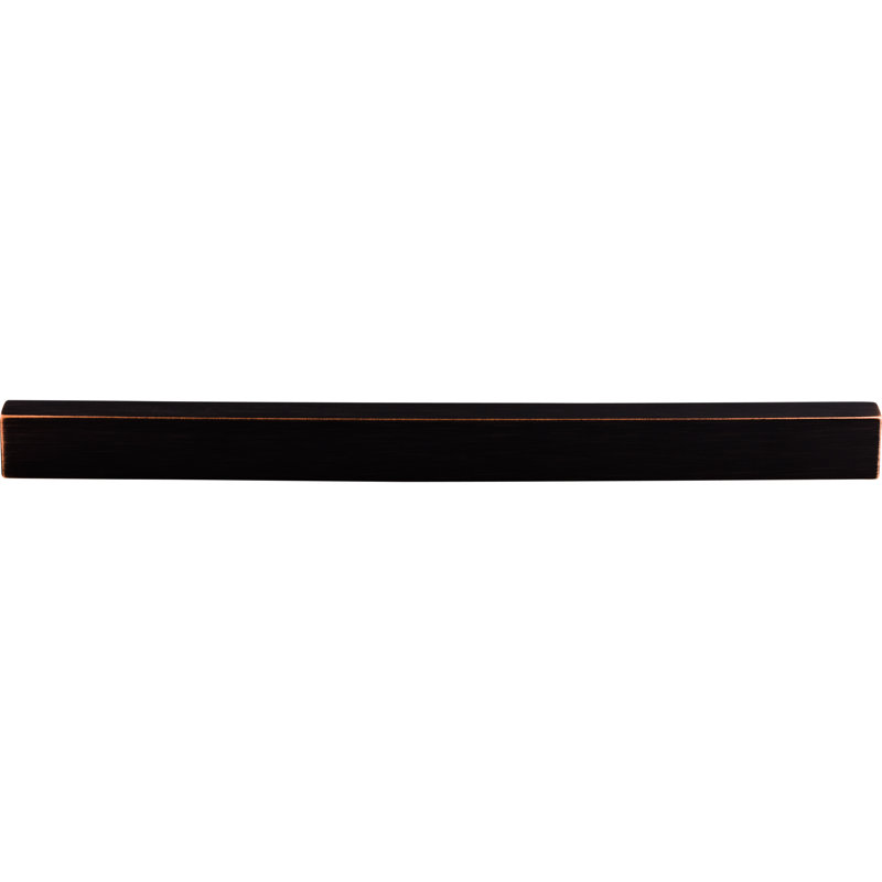 Modern Metro Finger Pull, Tuscan Bronze, 12" Center to Center